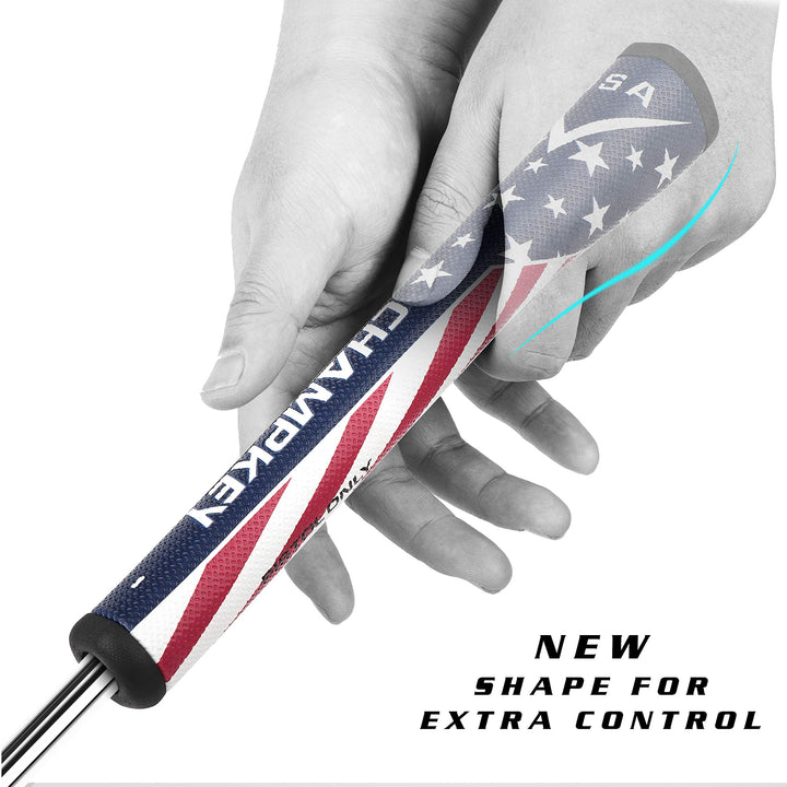 USA Pistol Golf Putter Grip | Comfortable Polyurethane and Lightweight Putter Grips