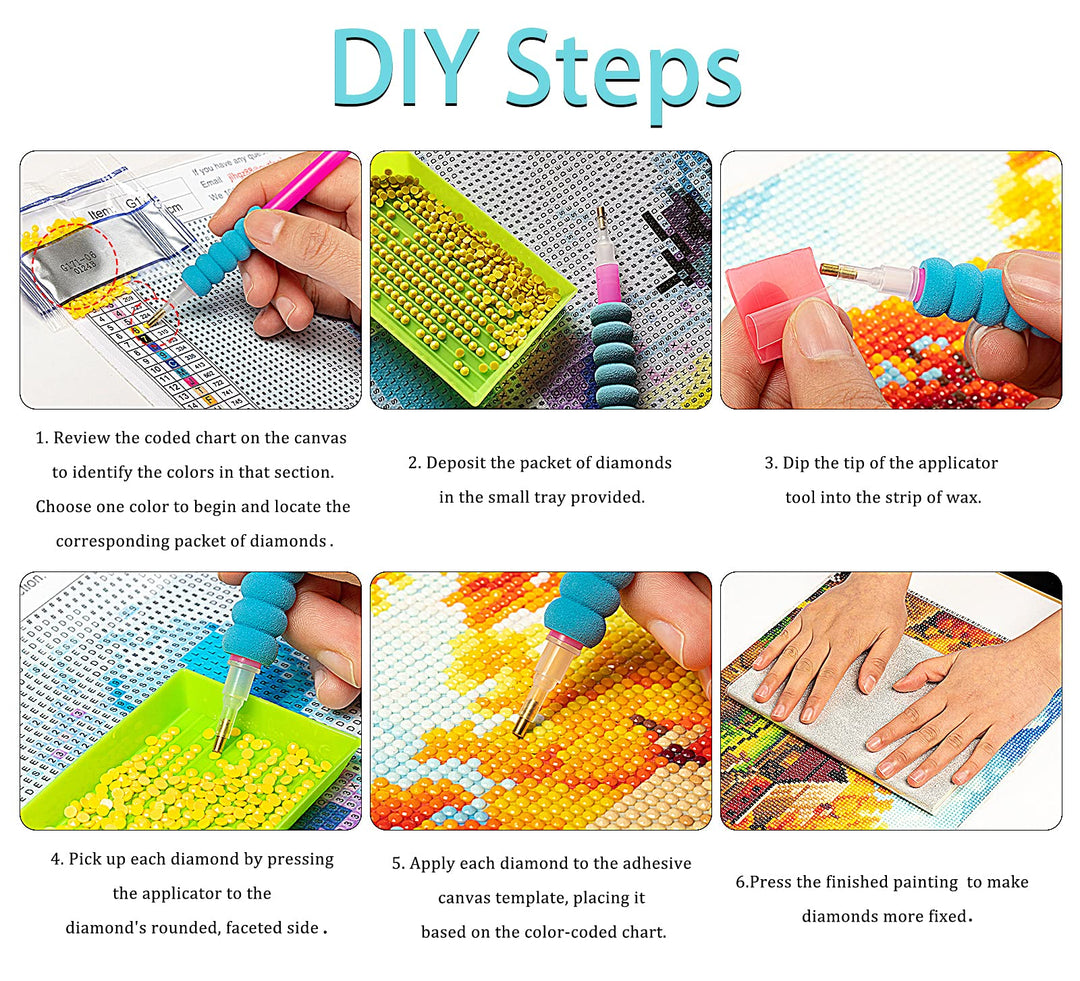 Butterfly Diamond Painting Kits for Adults - 5D Diamond Art Kits for Adults Kids Beginner, DIY Round Full Drill Diamond Dots Paint with Diamonds Painting Kit Home Wall Decor 11.8x15.7inch