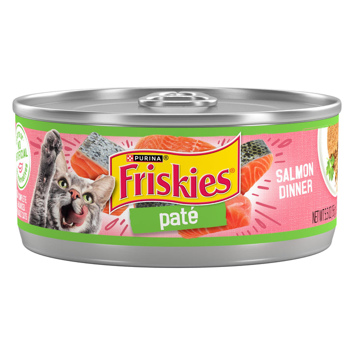 Purina Wet Cat Food Pate, Pate Salmon Dinner - (Pack of 24) 5.5 oz. Cans