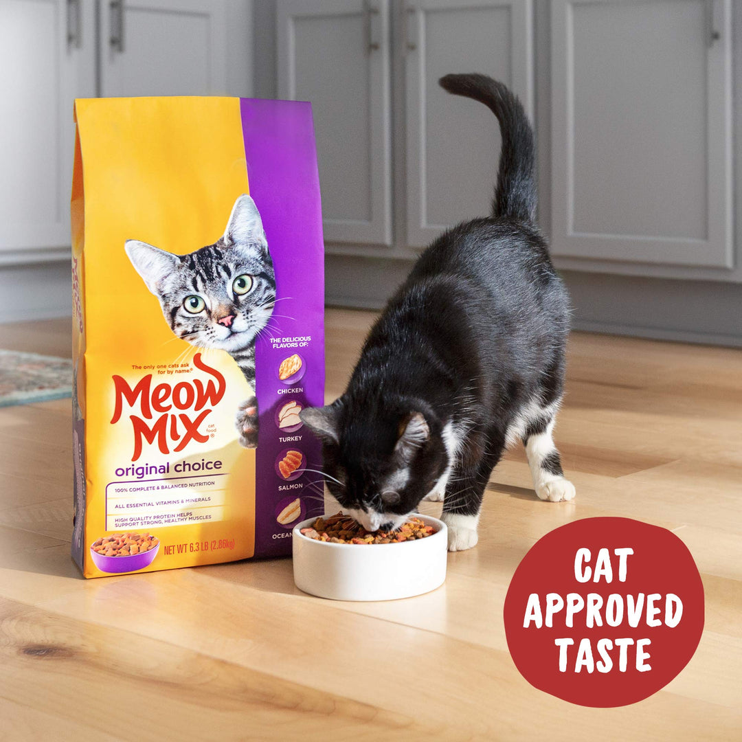 Original Choice Dry Cat Food, 18 Ounce (Pack of 6)