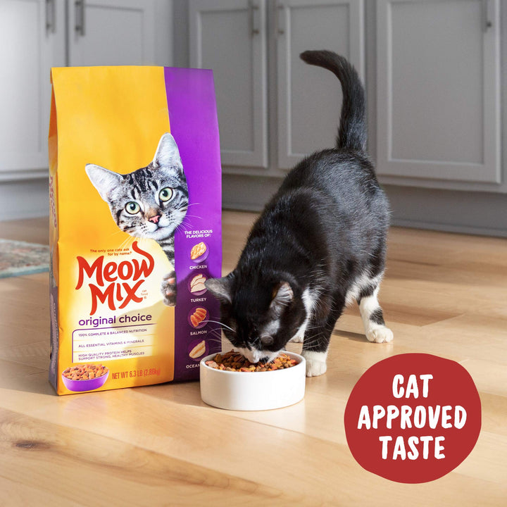Original Choice Dry Cat Food, 18 Ounce (Pack of 6)
