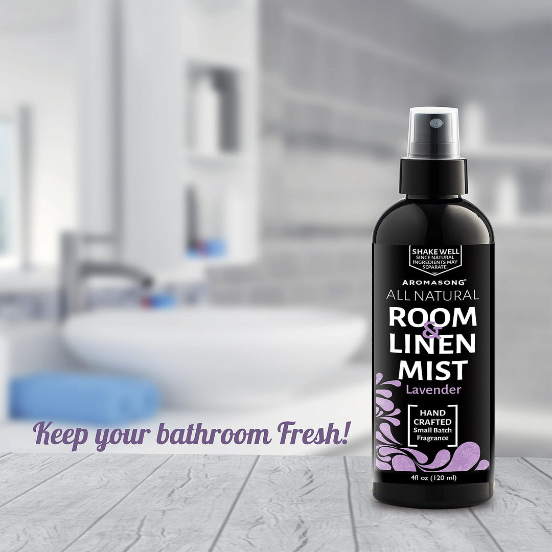All Natural Lavender Spray for sleep - Room & Linen Spray for Pillows and Sheets - Lavender Bed Spray Home Air Freshener & Deodorizer - Calming Essential Oil Spray for Sleeping…
