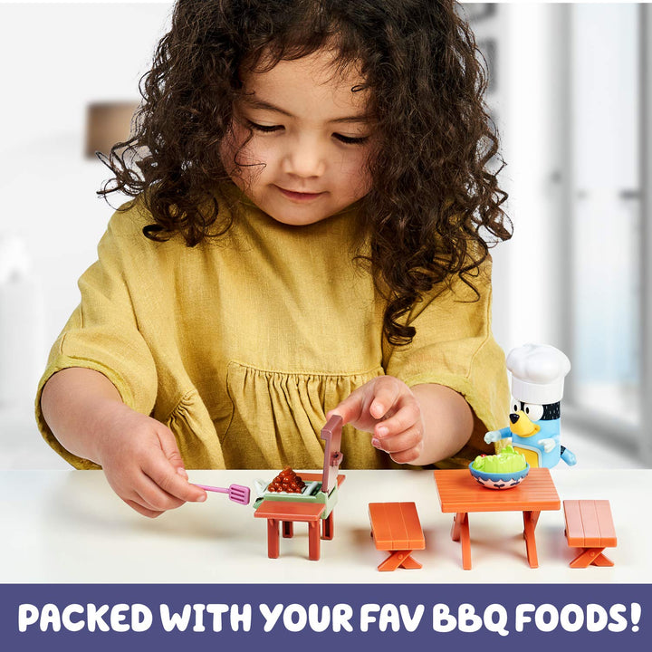 Dad Backyard BBQ - Bandit 2.5 Figure with Backyard Playset, Multicolor, 13030