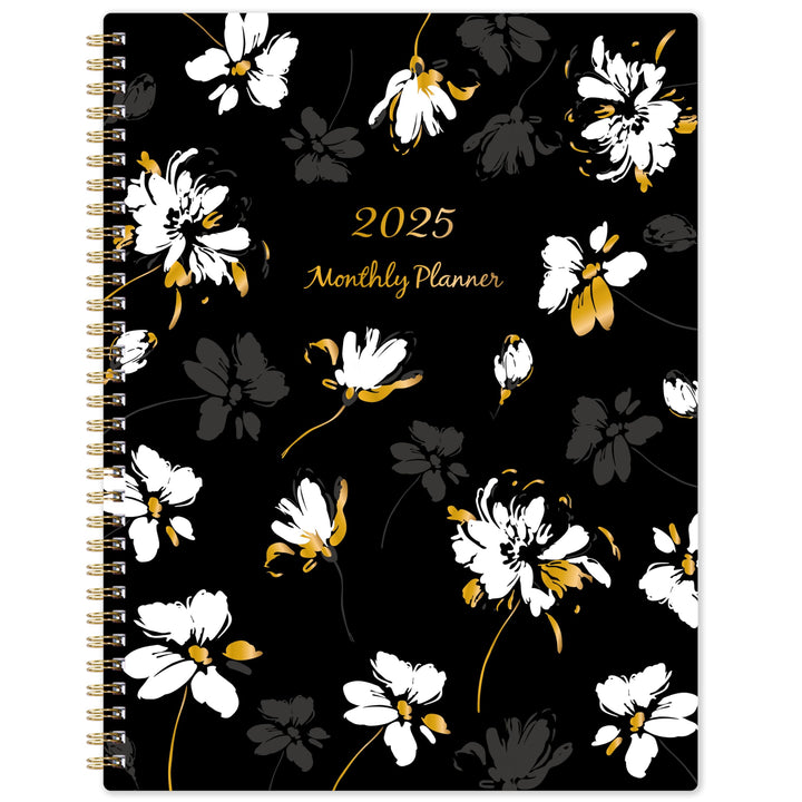 2025 Monthly Planner - 2025 Planner from Jan. 2025 - Dec. 2025, Monthly Calendar 2025 with Tabs, Inner Pocket, Monthly Planner 8.5x 11