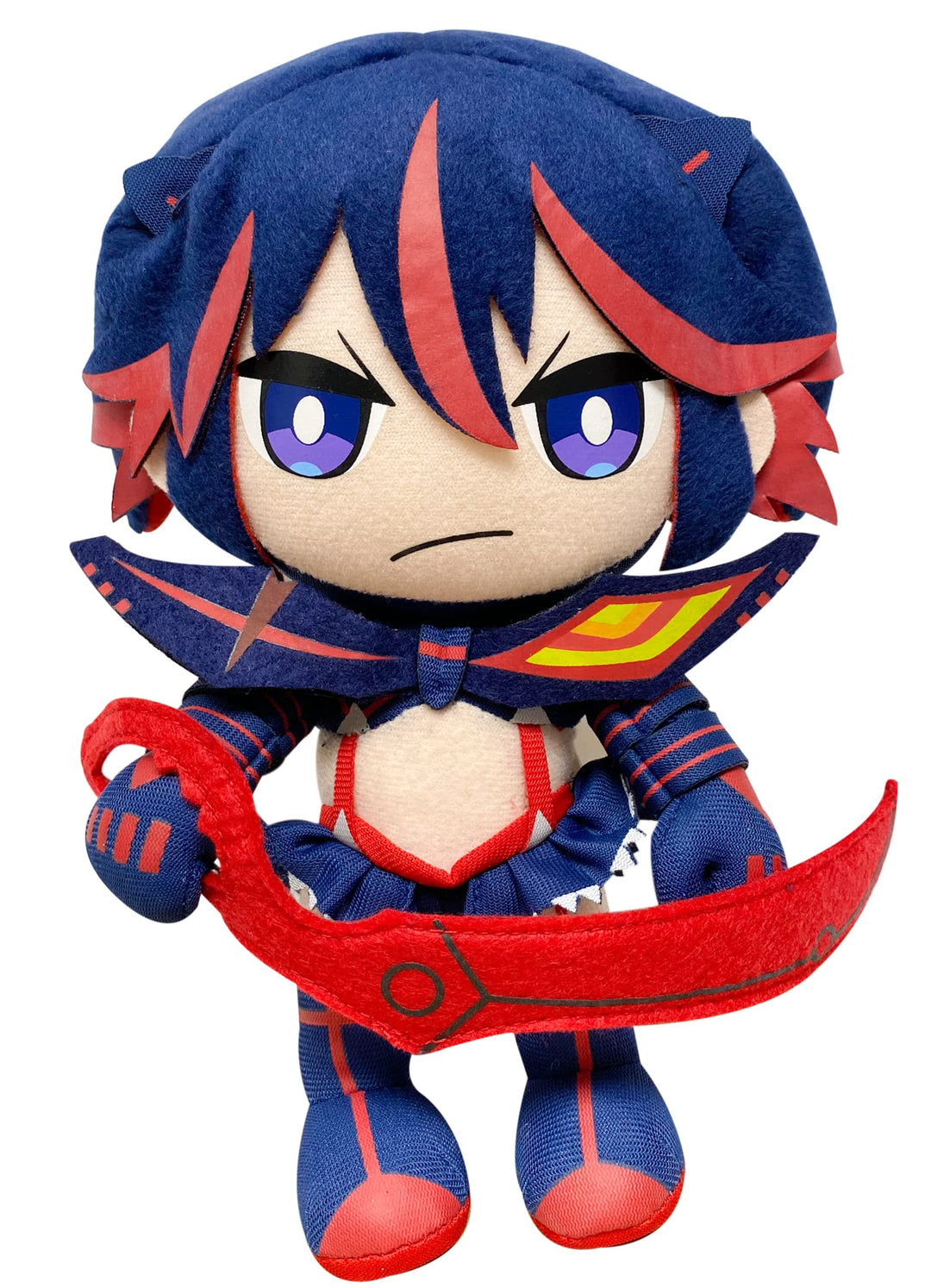 GE Animation Great Eastern Kill La Kill Ryuko Senketsu Stuffed Plush, 8, Multi-Colored, GE-52708