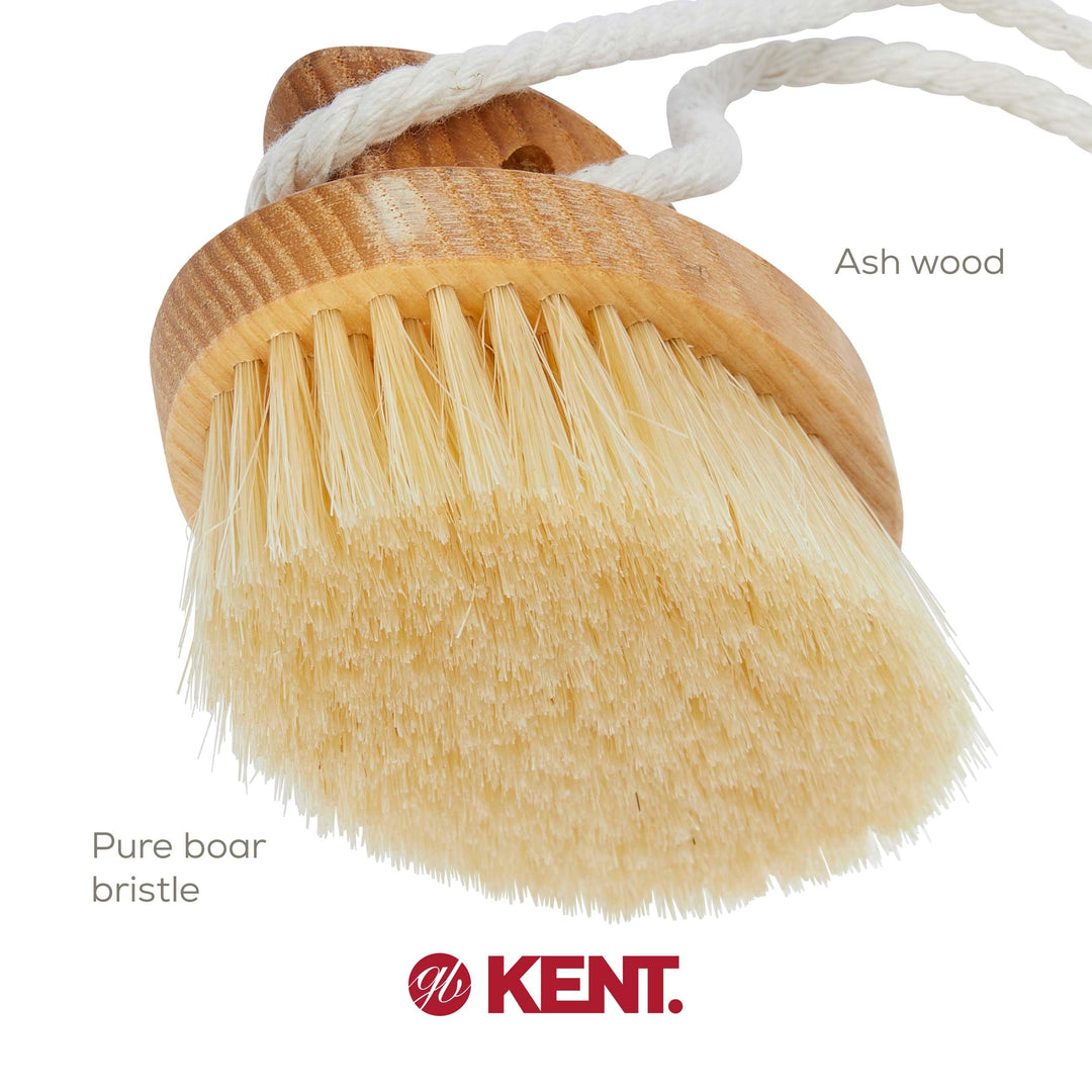 Kent FD11 Pure Beechwood Pure Natural Briste Bath Brush