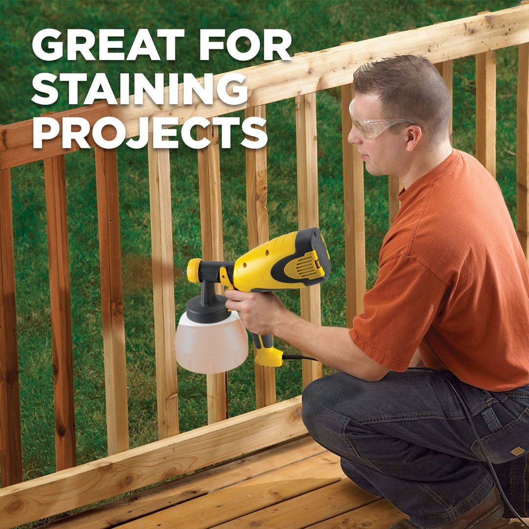 0518050 Control Spray Double Duty HVLP Stain Sprayer for Staining and Sealing Indoor/Outdoor Home Projects