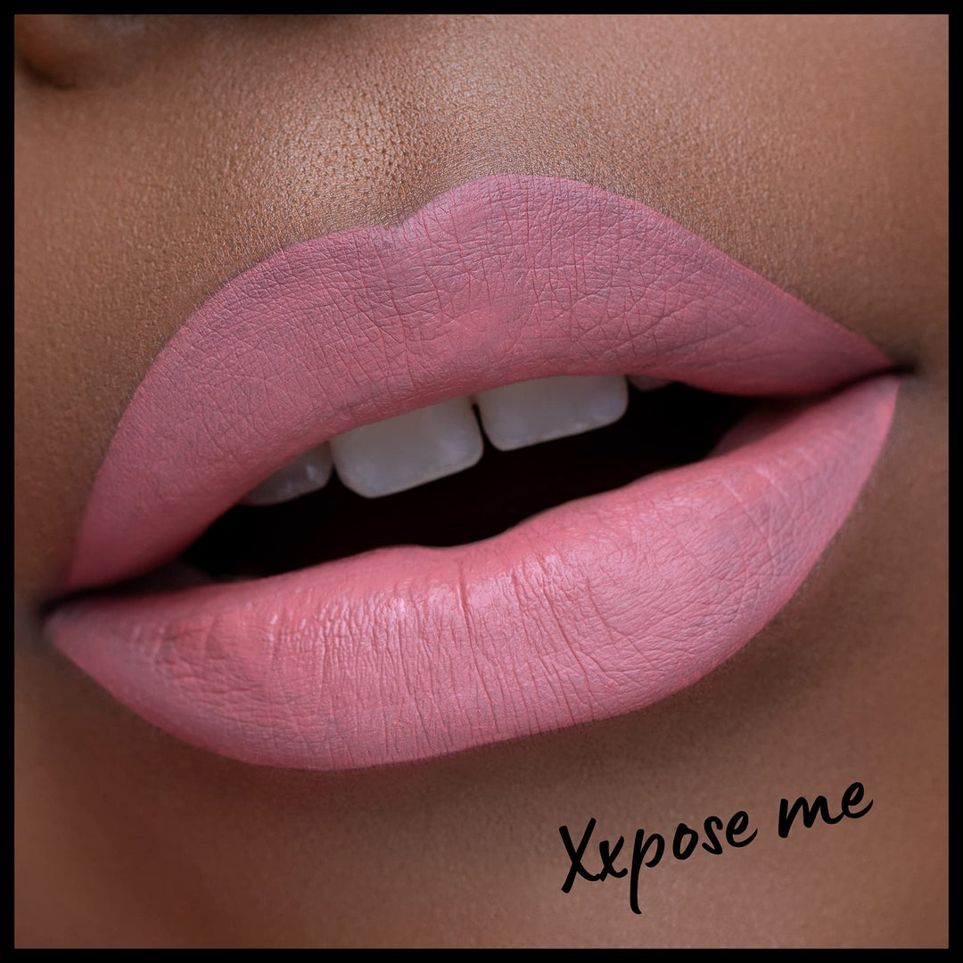 PROFESSIONAL MAKEUP Lip Lingerie XXL Matte Liquid Lipstick - Xxpose Me (Peach Pink)