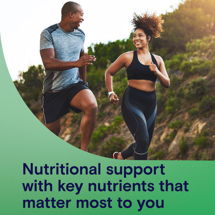 Energy Daily Essentials Multivitamin, Energy Supplement to Support Mental Alertness and Immune Health with Vitamins A C, D, E, Zinc and Caffeine, 120 Count