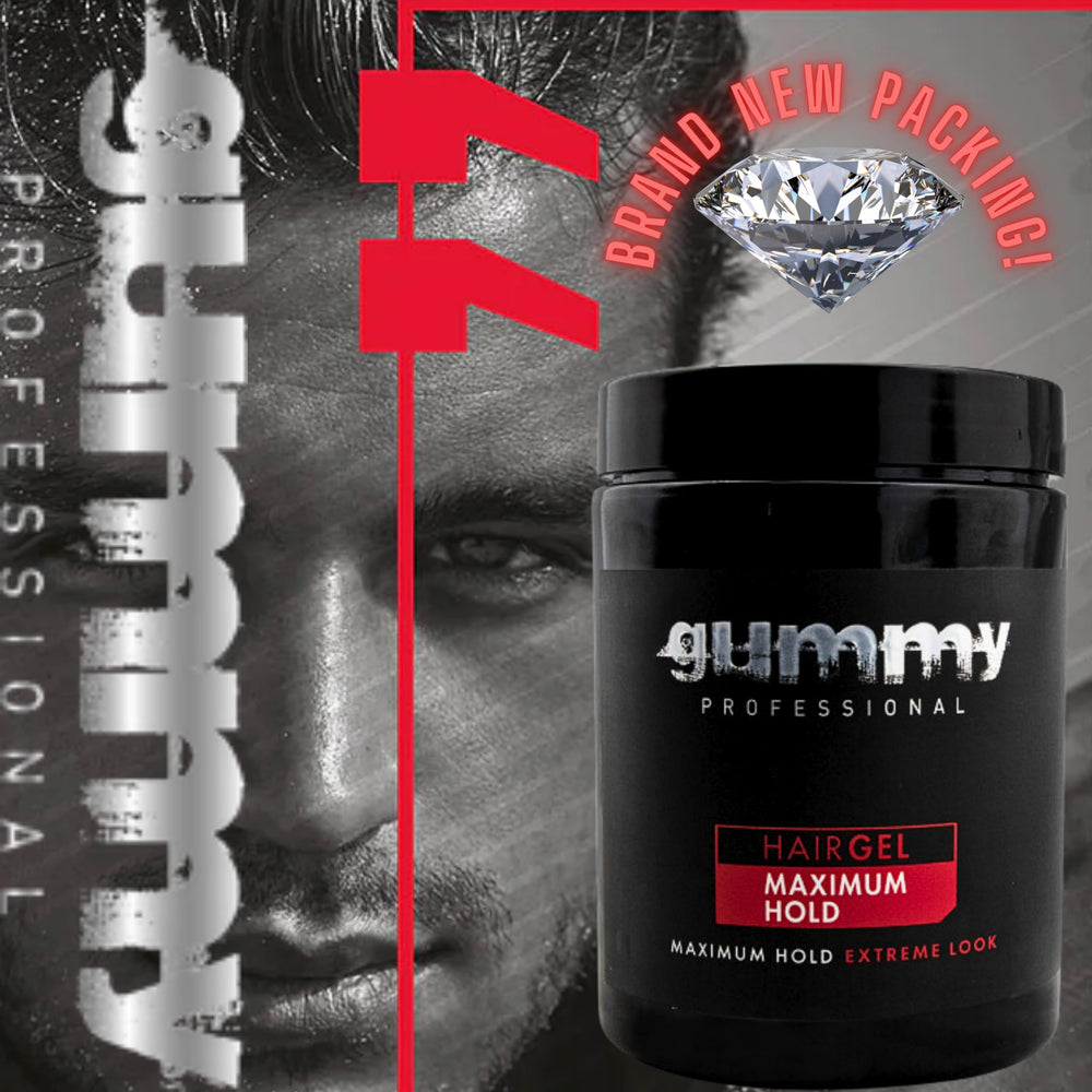 Hair Gel Maximum Hold & Extreme Look, Alcohol Free Hair Gel, 33,81 Fl Oz (Pack of 1) 1000 ml
