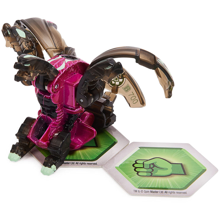 Evolutions, Nillious (Black), Platinum Series True Metal, 2 BakuCores and Character Card, Kids Toys for Boys, Ages 6 and Up