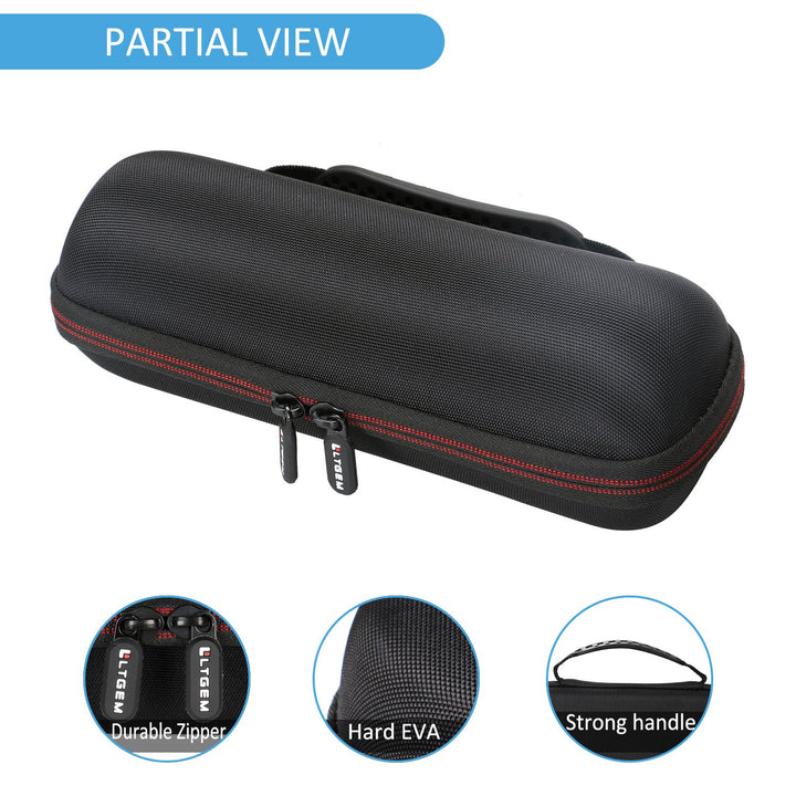 LTGEM EVA Hard Case Compatible with JBL FLIP 5 or JBL FLIP 6 Waterproof Portable Speaker (Green)
