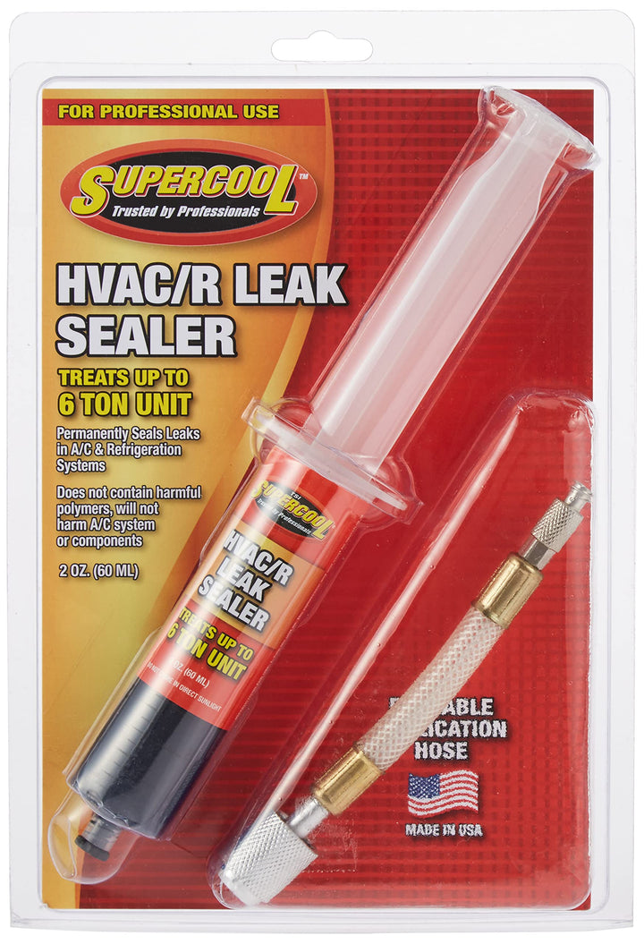 28399 HVAC Leak Stop Syringe with Application Hose, 2 fl. oz. (60 mL)