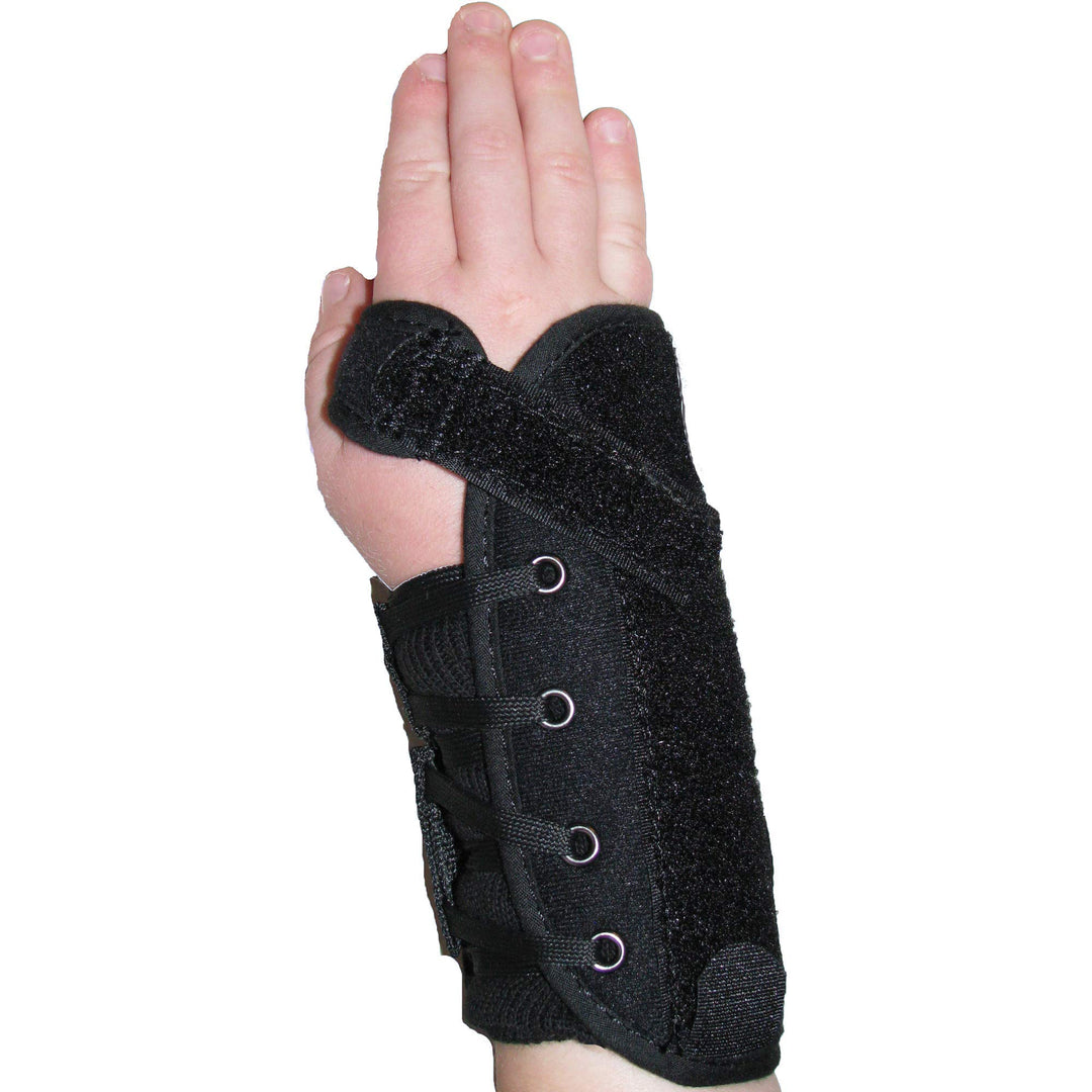 Toddler Universal Quick Lace Wrist Splint/Support Brace - Universal Size - Right