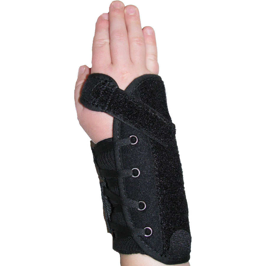 Toddler Universal Quick Lace Wrist Splint/Support Brace - Universal Size - Right
