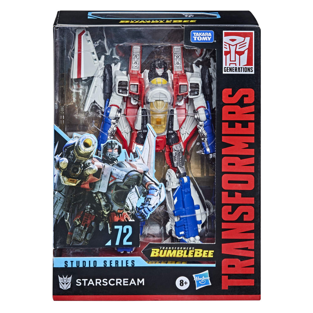 Toys Studio Series 72 Voyager Class : Bumblebee Starscream Action Figure - Ages 8 and Up, 6.5-inch
