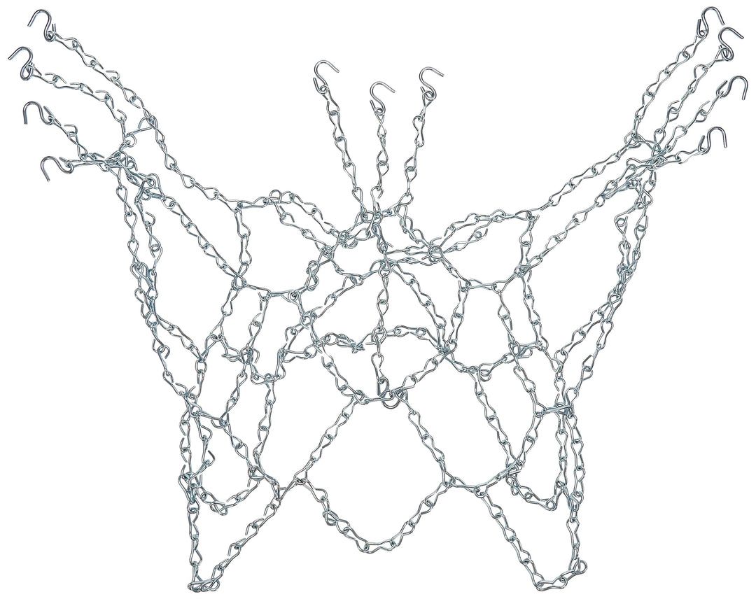 Heavy Duty Galvanized Steel Chain Basketball Net, 21 Inch