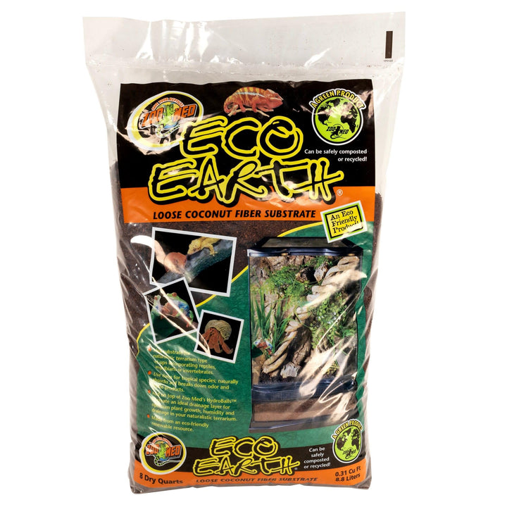 Eco Earth Loose Coconut Fiber Substrate, 8 Quarts