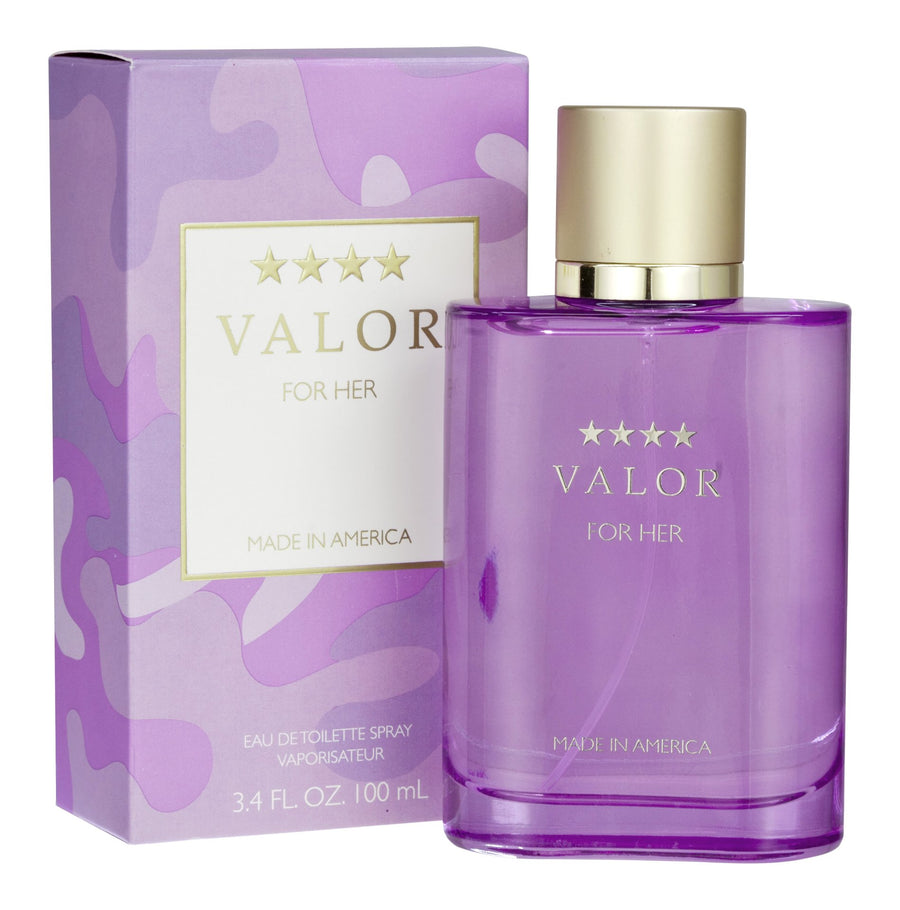 Valor 3.4 oz Eau De Toilette Spray for Women