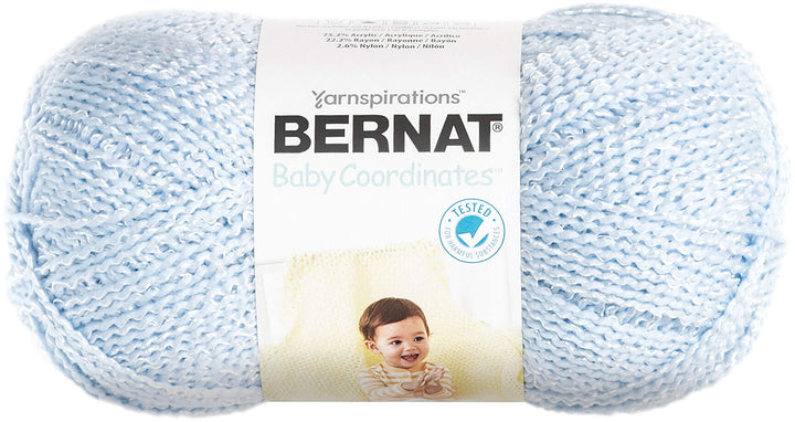 Baby Coordinates Yarn, 5 oz, Gauge 3 Light, Soft Blue