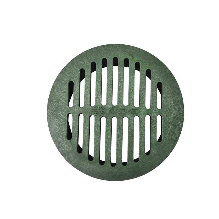 50, 6 In. Round Grate Drain Cover, Connects to Speed-D Catch Basin Drain,Drain Pipes & Fittings, for Small Lawns, Landscaping, and Patios,Green