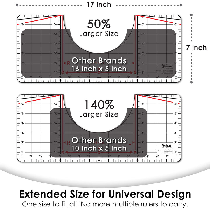 Tshirt Ruler Guide for Vinyl Alignment and Center Designs, T shirt Ruler Alignment Tool Placement for Heat Press and Cricut
