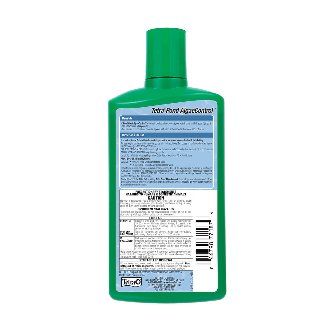 Pond AlgaeControl 16.9 Ounces, Controls Green Water And String Algae In Ponds (77187)