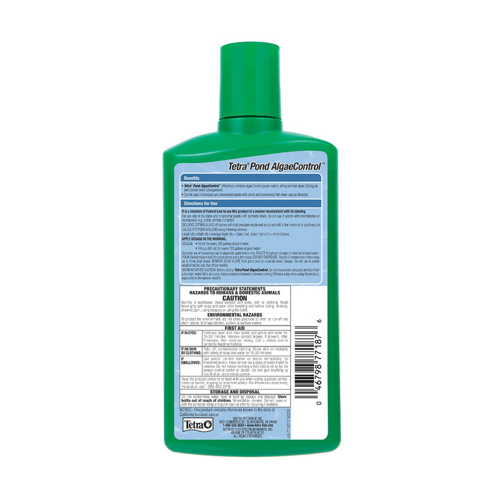 Pond AlgaeControl 16.9 Ounces, Controls Green Water And String Algae In Ponds (77187)
