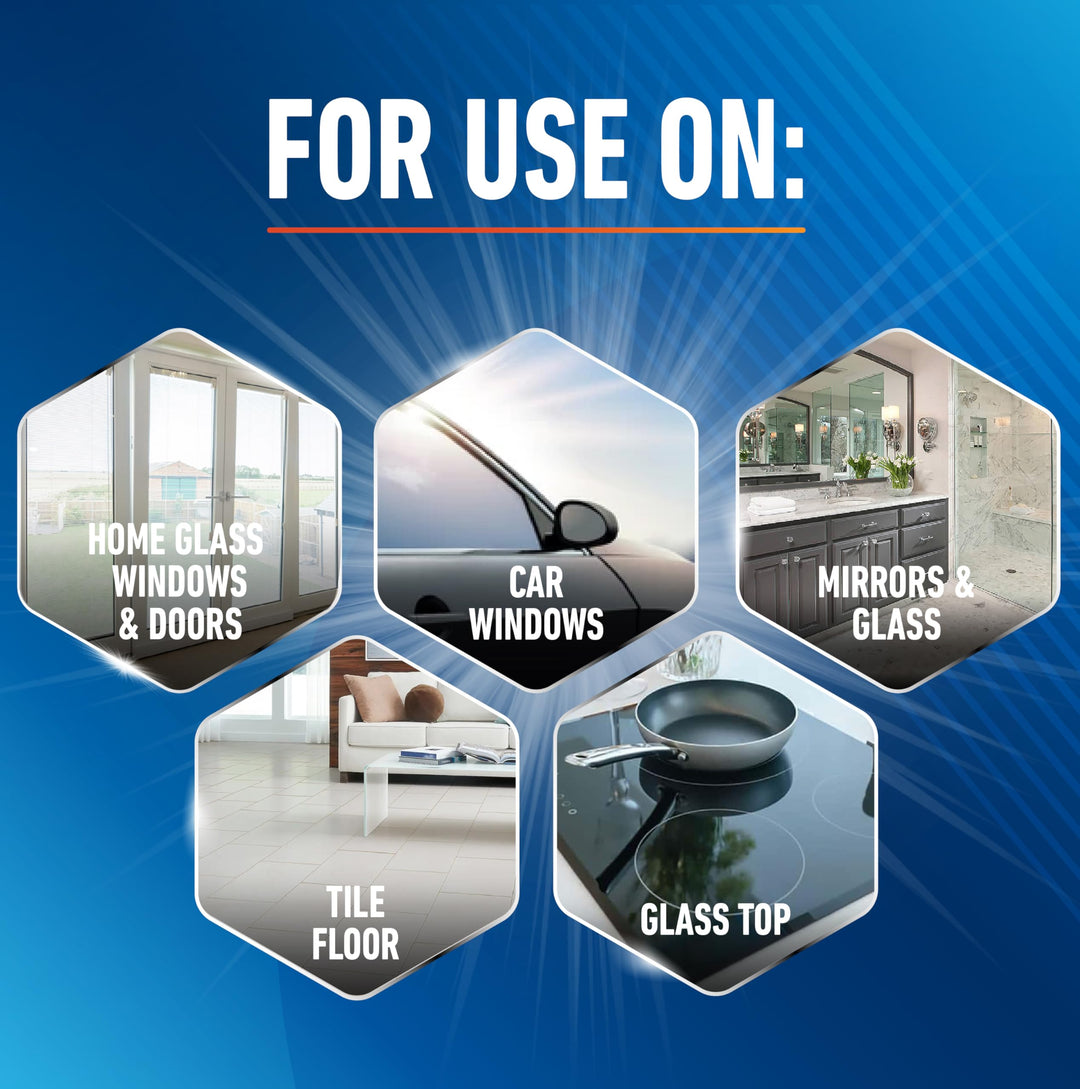 Unger Professional Compact 4” Window & Glass Scraper – Reversible Razor Blade Scraper Tool, Retractable Safety Guard, Residue, Stickers, Glue & Paint Scraper for Smooth Surfaces