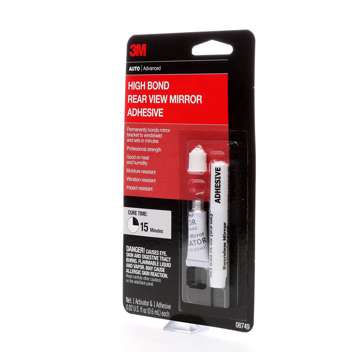 High-Bond Rearview Mirror Adhesive, 08749, 0.02 fl oz, 1 Per Pack