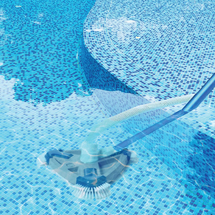 Deluxe Pool Vacuum Head/Weighted Triangle Shape/for Inground and Above Ground Swimming Poools (Blue, Grey, White)