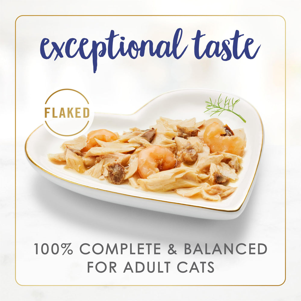 Purina Wet Cat Food Flaked Fish and Shrimp Feast - (Pack of 24) 3 oz. Cans