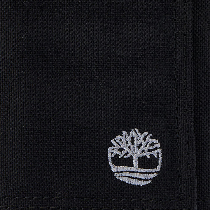 Men's Trifold Nylon Wallet, Black, One Size