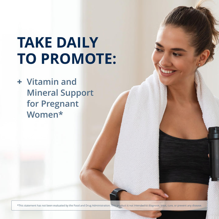 Fem Prenatal - Prenatal Vitamin & Minerals Supplement* - Prenatals for Women* - with Vitamin C, Iodine & Biotin - Multivitamins Gentler to The System - 30 Packets