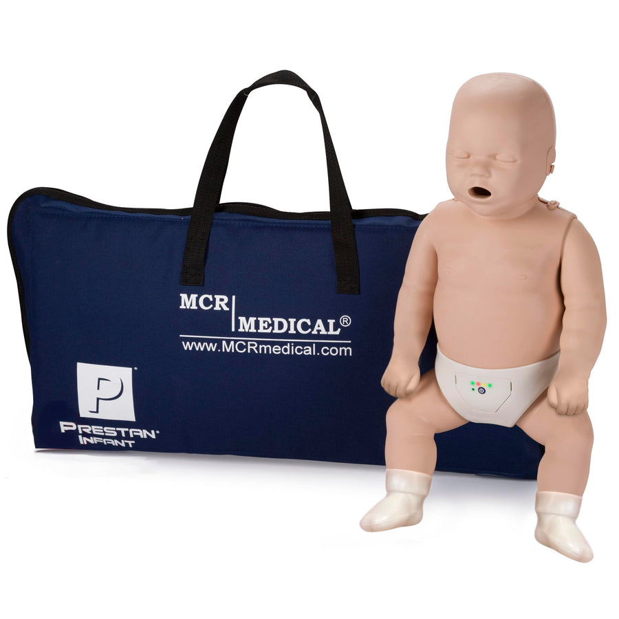 Infant CPR Training Manikin with Rate Monitor, Medium Skin, MCR Medical
