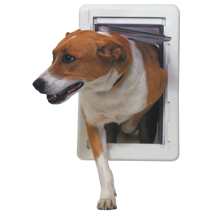 Perfect Pet The All-Weather Energy Efficient Dog Door, Medium, 7.25 x 13 Flap Size