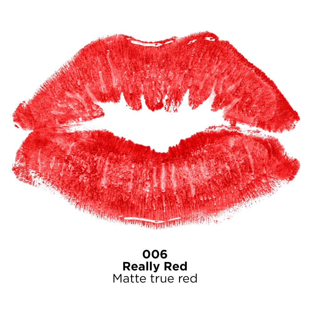 Super Lustrous Matte Finish Lipstick (Really Red)