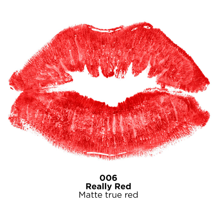Super Lustrous Matte Finish Lipstick (Really Red)