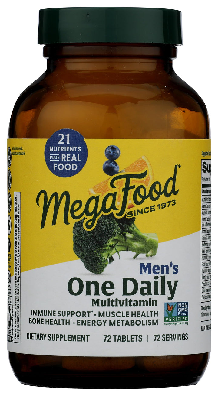 MEGAFOOD Men's One Daily, 72 CT