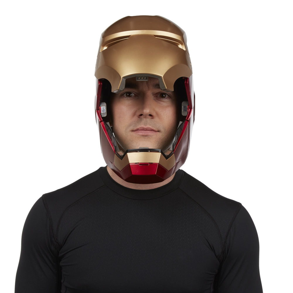 Legends Series Iron Man Electronic Helmet, Multicolor
