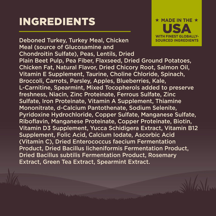 CORE Grain-Free High-Protein Small Breed Dry Dog Food, Natural Ingredients, Made in USA with Real Meat (Adult, Healthy Weight, 12-Pound Bag)