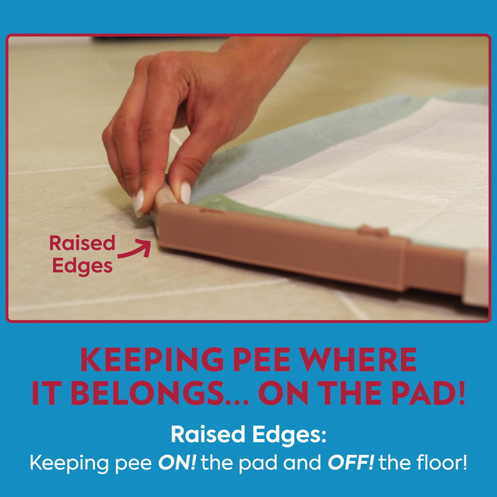 Training Pad Holder for Pets, Fits Pads 21 by 21-inch