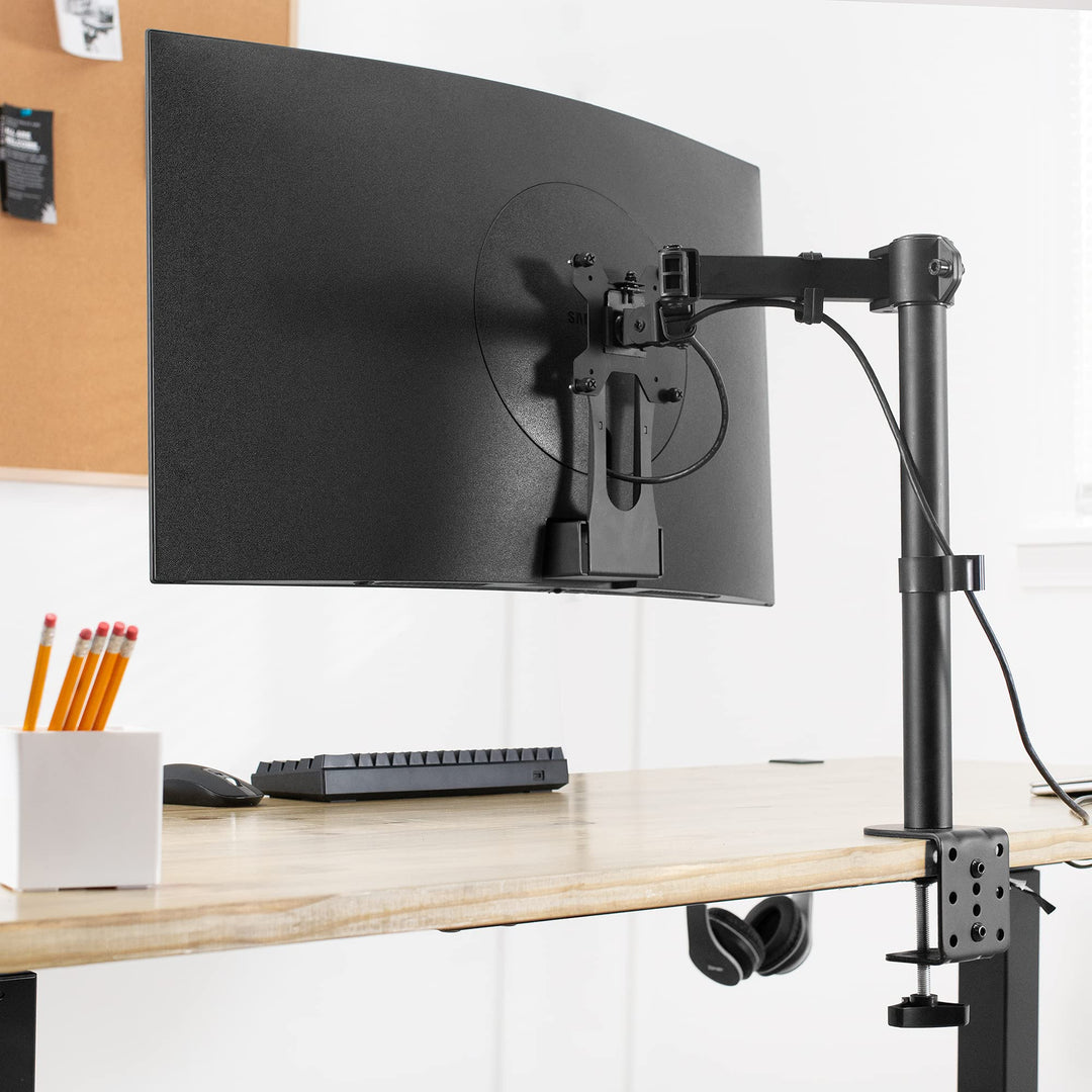 Quick Attach VESA Adapter Plate Bracket Designed for Samsung T55 Series Monitors, VESA up to 100x100, Black, MOUNT-SGT55