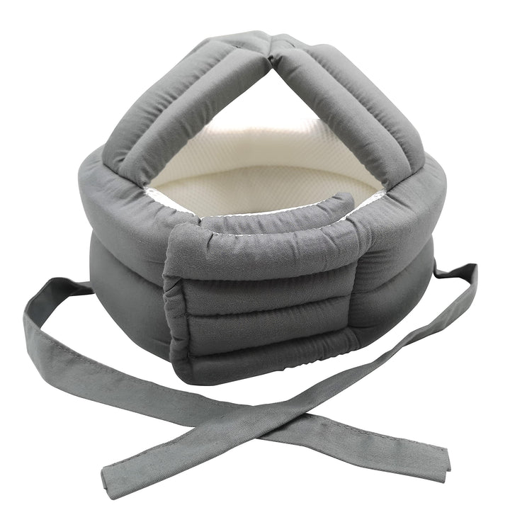 Breathable Elderly Protective Hat,Elderly Helmet for Falls,Seniors Assistance Safety Products,Epilepsy Head Fall Protection,Adjustable Protective Cap,for Youth and Adult Sizing (Gray)