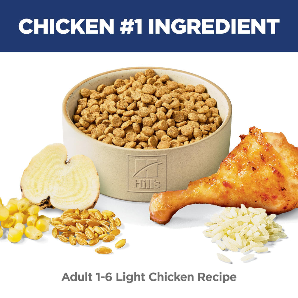 Light, Adult 1-6, Weight Management Support, Dry Cat Food, Chicken Recipe, 16 lb Bag