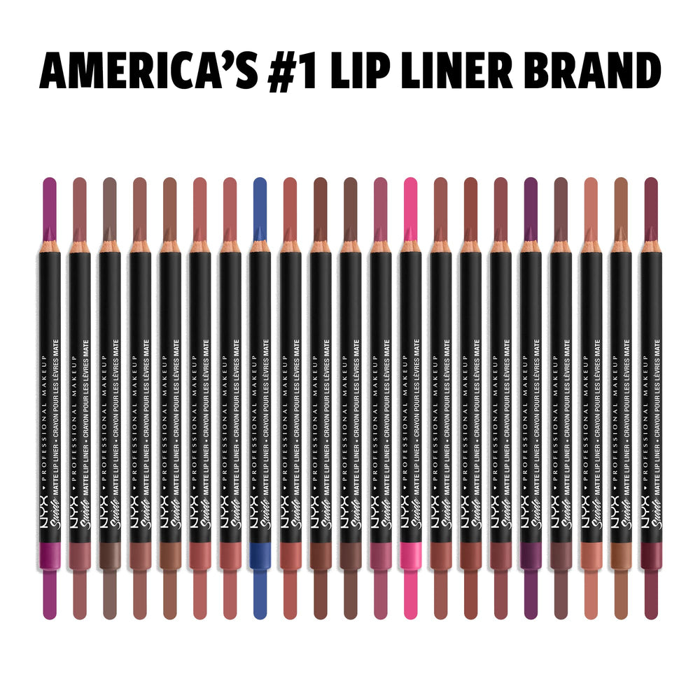 PROFESSIONAL MAKEUP Suede Matte Lip Liner, Vegan Formula - Dainty Daze (Soft Pink)