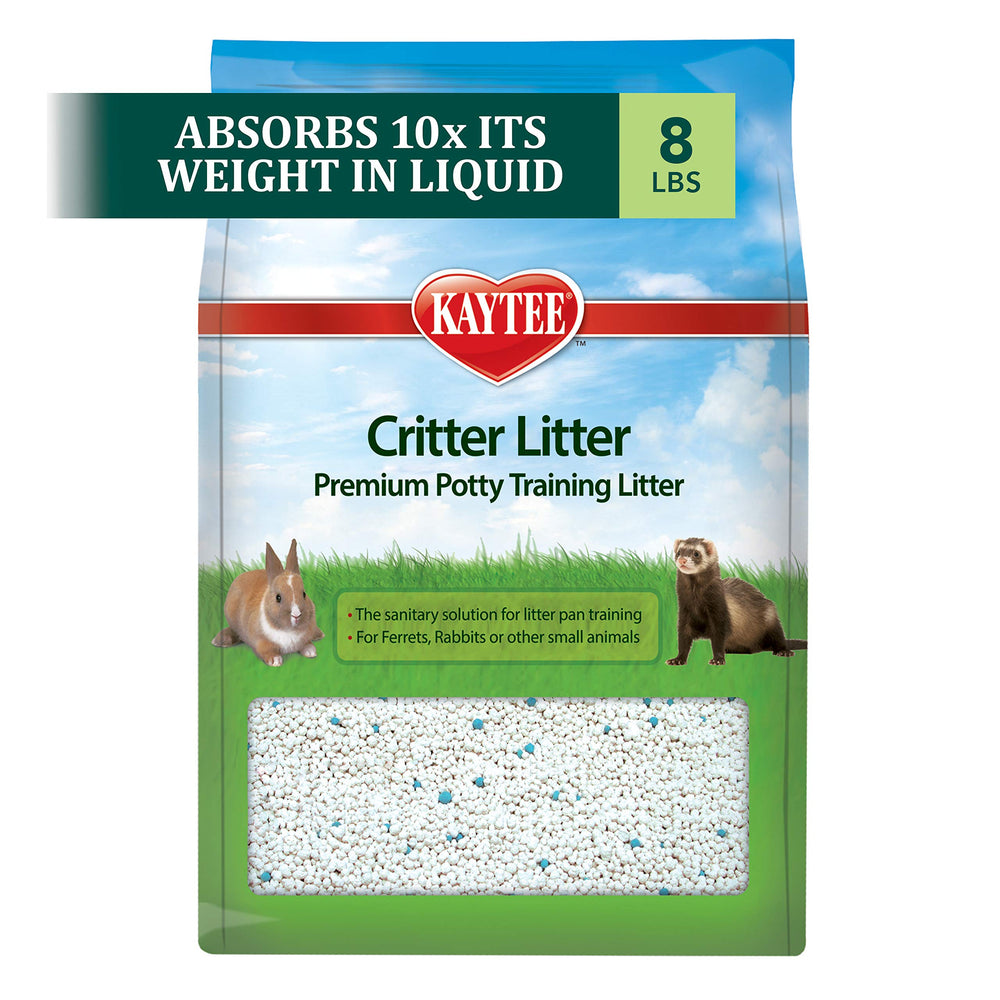 Premium Potty Training Critter Litter for Pet Ferrets, Rabbits & Other Small Animals, 8 lb