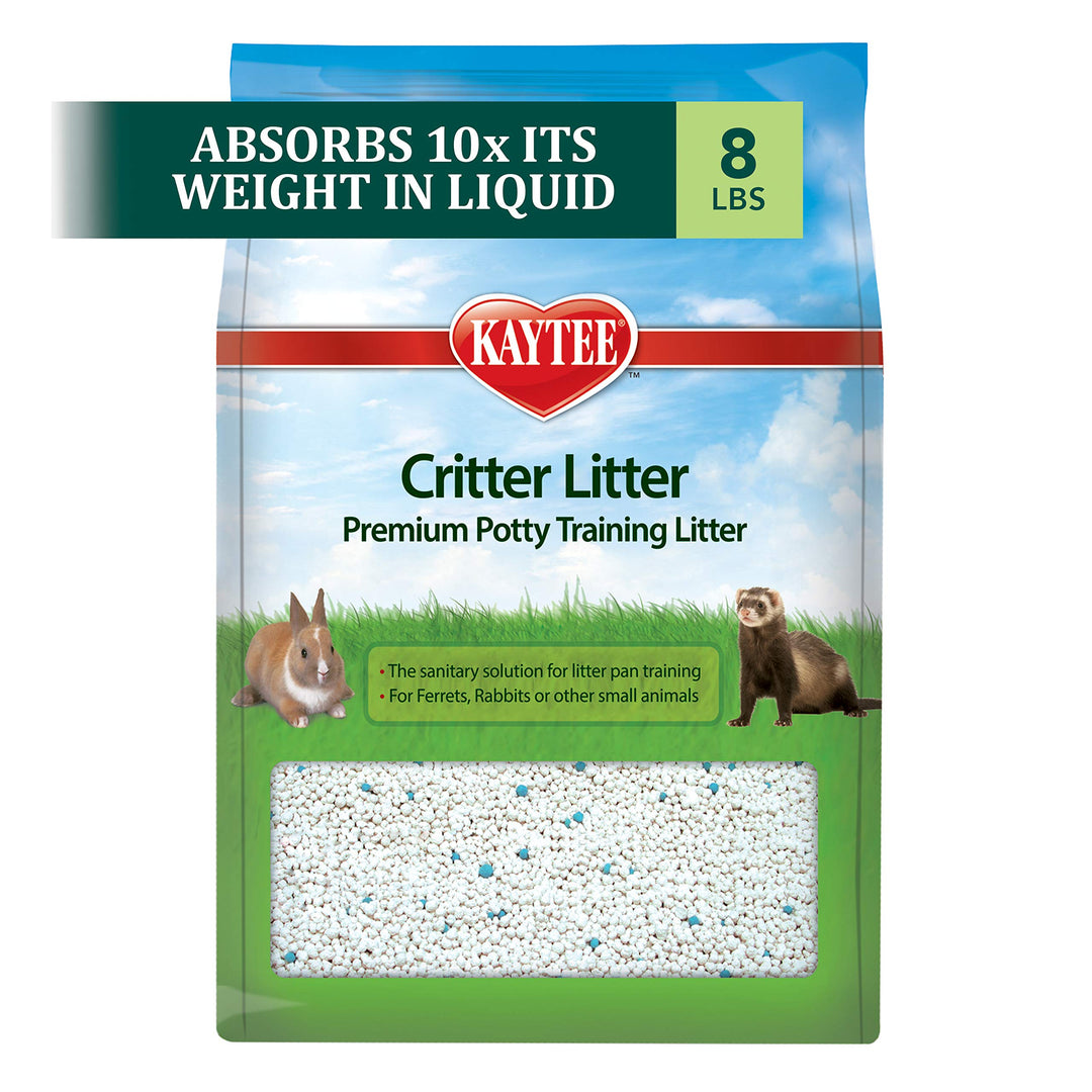 Premium Potty Training Critter Litter for Pet Ferrets, Rabbits & Other Small Animals, 8 lb
