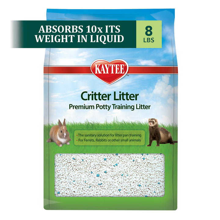 Premium Potty Training Critter Litter for Pet Ferrets, Rabbits & Other Small Animals, 8 lb