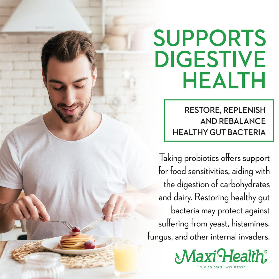 Probiotic Plus Ultimate Prebiotic Advanced Live Probiotics Formula - 50 Billion Live Active Probiotic - 15 Strains - Ultra Protection - Active Pro-50-60 Count